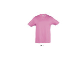 TEE-SHIRT COULEUR 150 G ENFANT ROSE