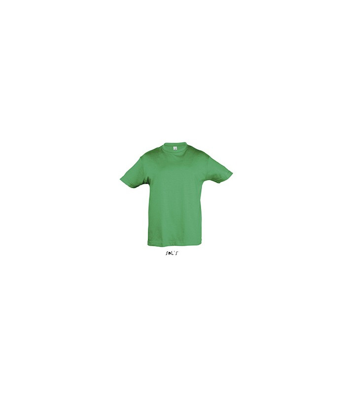TEE-SHIRT COULEUR 150 G ENFANT VERT