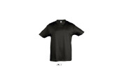 TEE-SHIRT COULEUR 150 G ENFANT NOIR