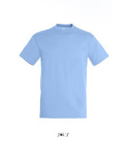 TEE-SHIRT COULEUR 150 G MIXTE BLEU CIEL