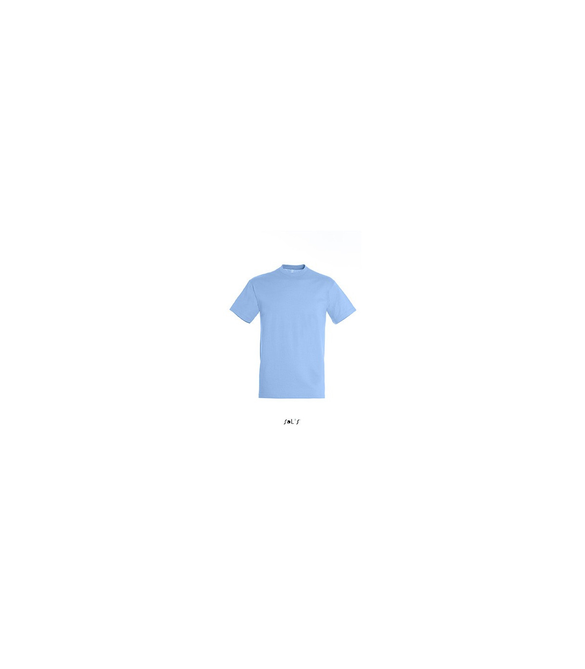 TEE-SHIRT COULEUR 150 G MIXTE BLEU CIEL