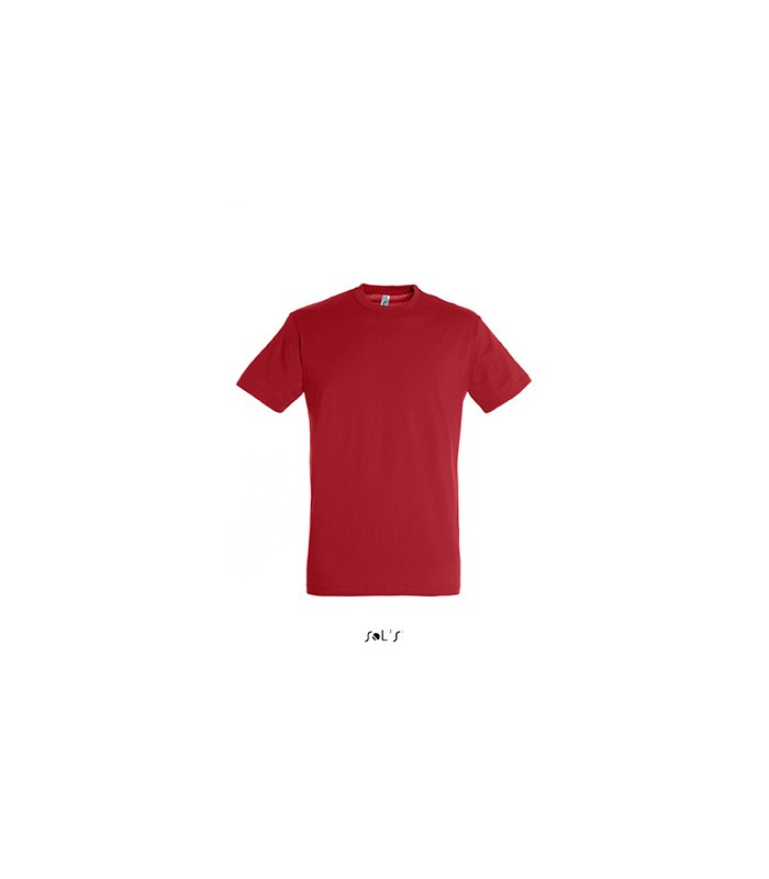 TEE-SHIRT COULEUR 150 G MIXTE ROUGE