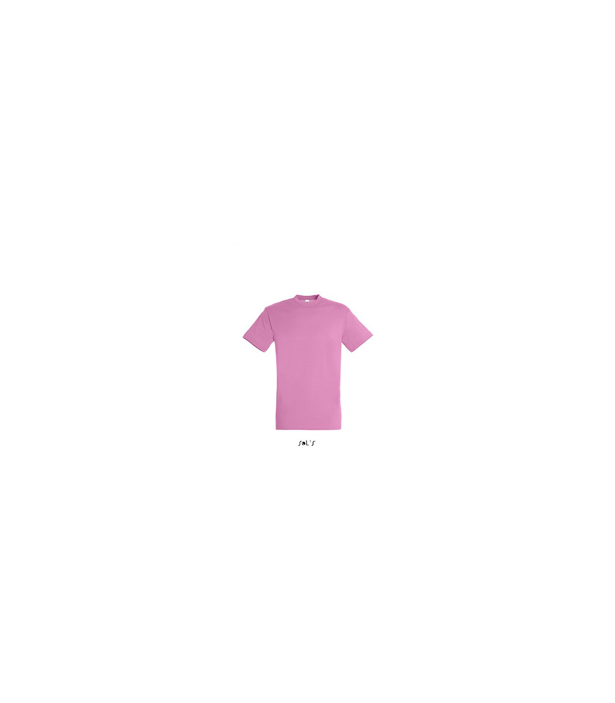 TEE-SHIRT COULEUR 150 G MIXTE ROSE