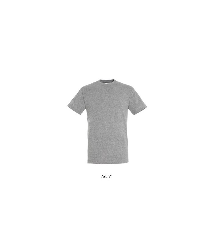 TEE-SHIRT COULEUR 150 G MIXTE GRIS CHINE