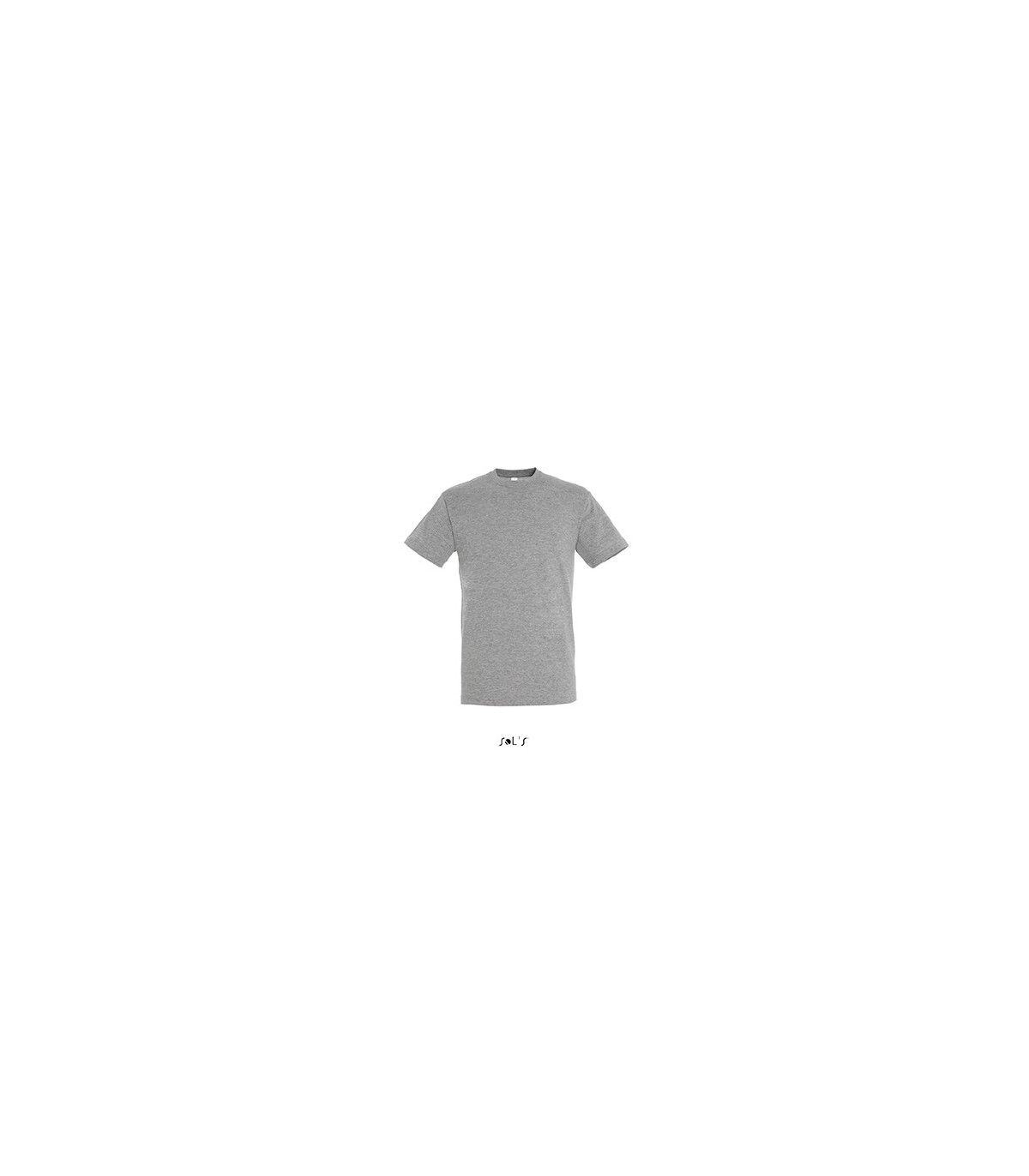 TEE-SHIRT COULEUR 150 G MIXTE GRIS CHINE