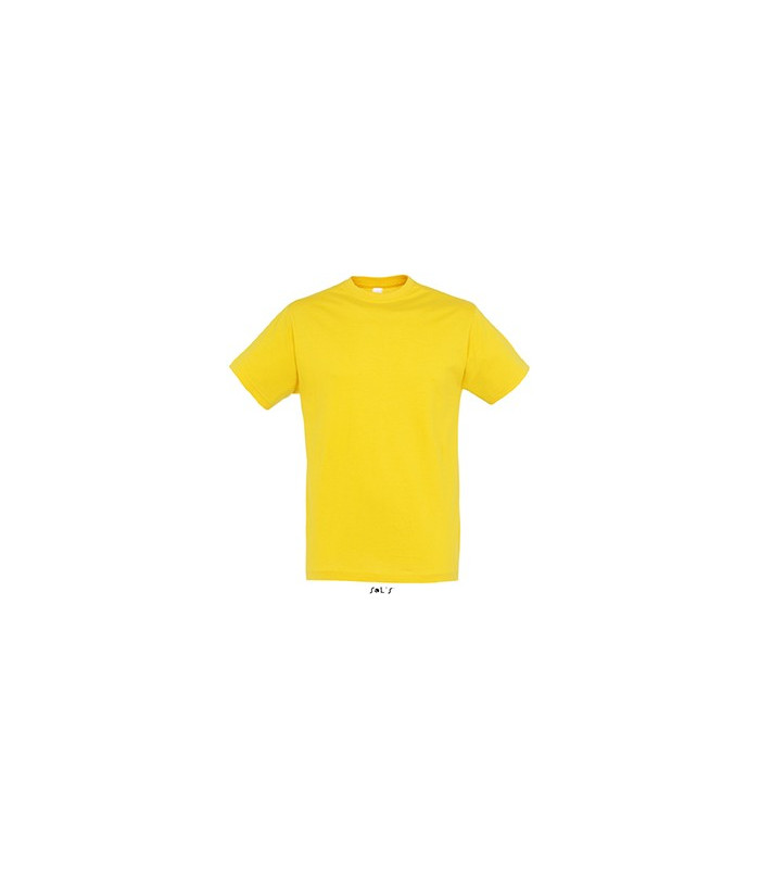 TEE-SHIRT COULEUR 150 G MIXTE JAUNE