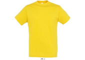 TEE-SHIRT COULEUR 150 G MIXTE JAUNE