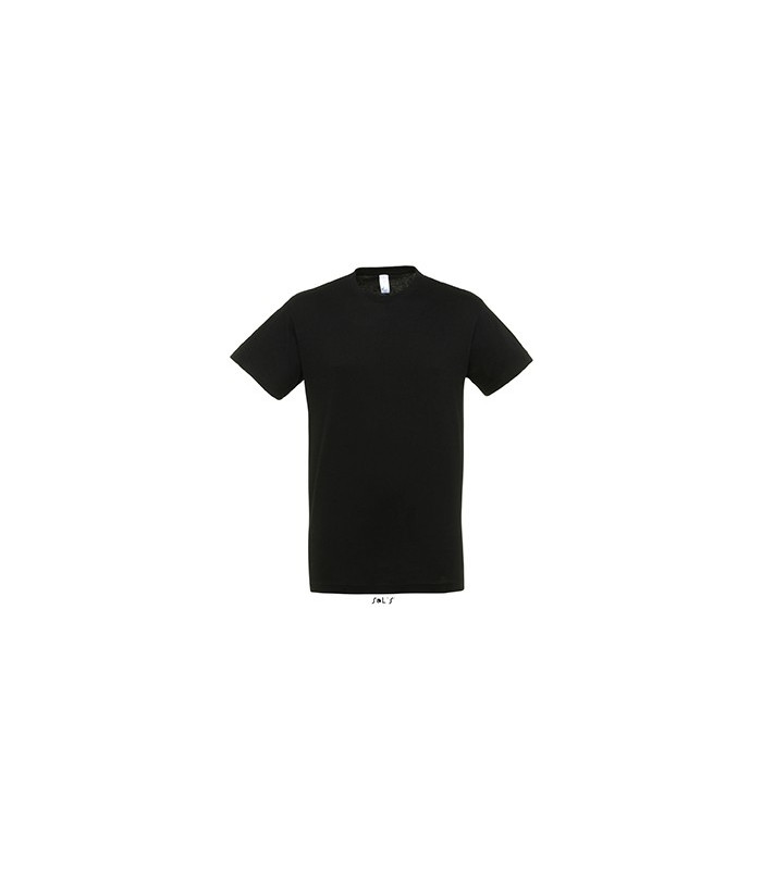 TEE-SHIRT COULEUR 150 G MIXTE NOIR