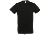 TEE-SHIRT COULEUR 150 G MIXTE NOIR