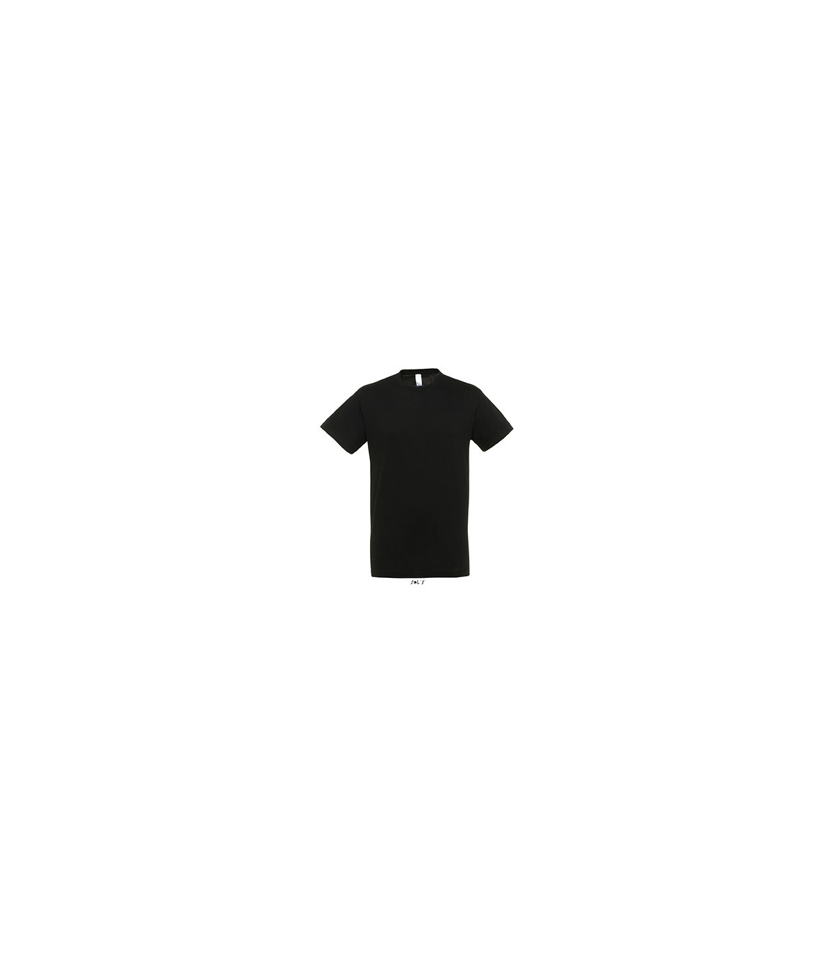 TEE-SHIRT COULEUR 150 G MIXTE NOIR