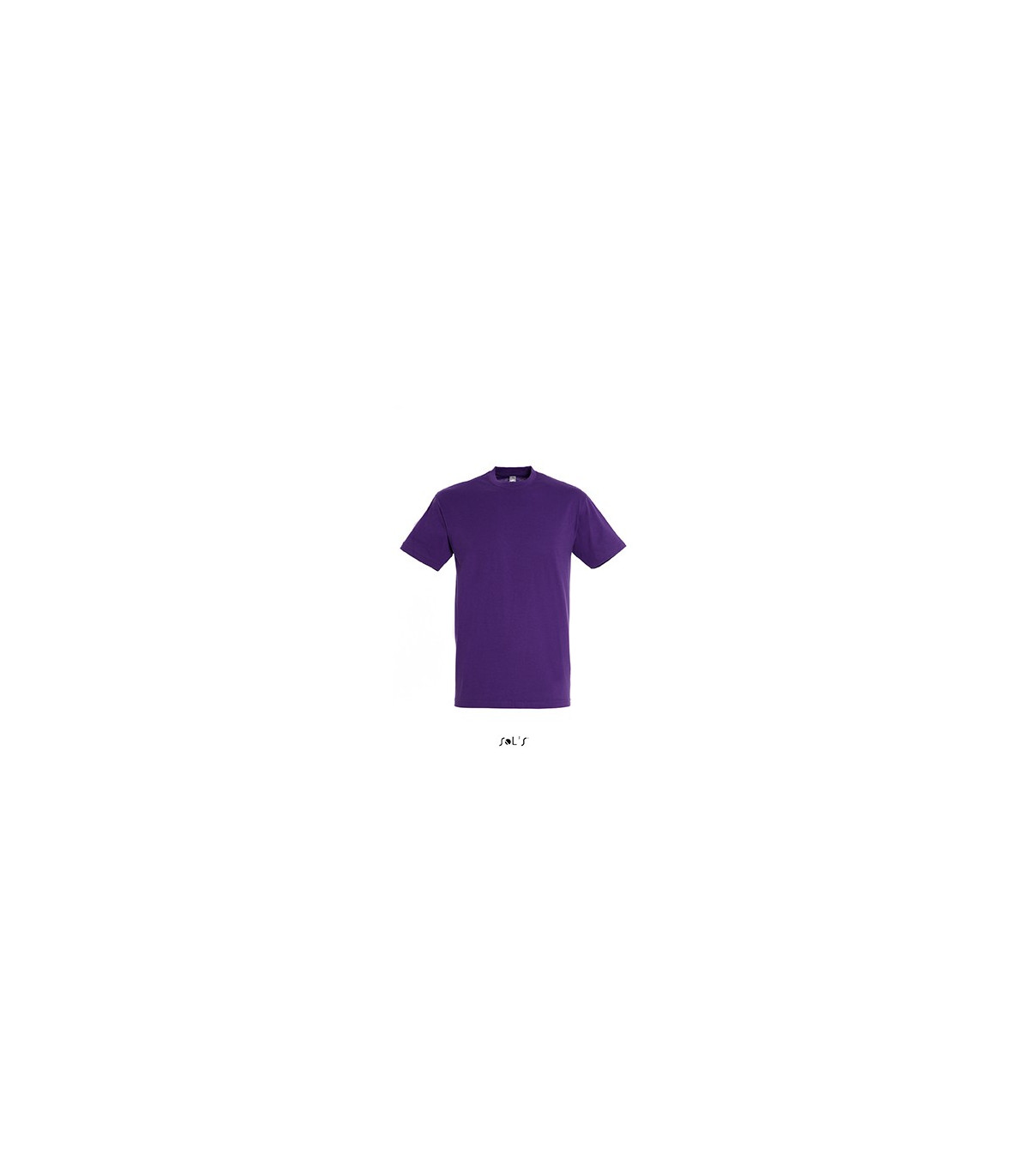 TEE-SHIRT COULEUR 150 G MIXTE VIOLET