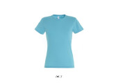 TEE-SHIRT COULEUR 150 G FEMME