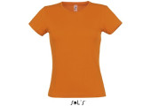 TEE-SHIRT COULEUR 150 G FEMME ORANGE