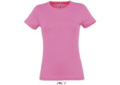 TEE-SHIRT COULEUR 150 G FEMME ROSE