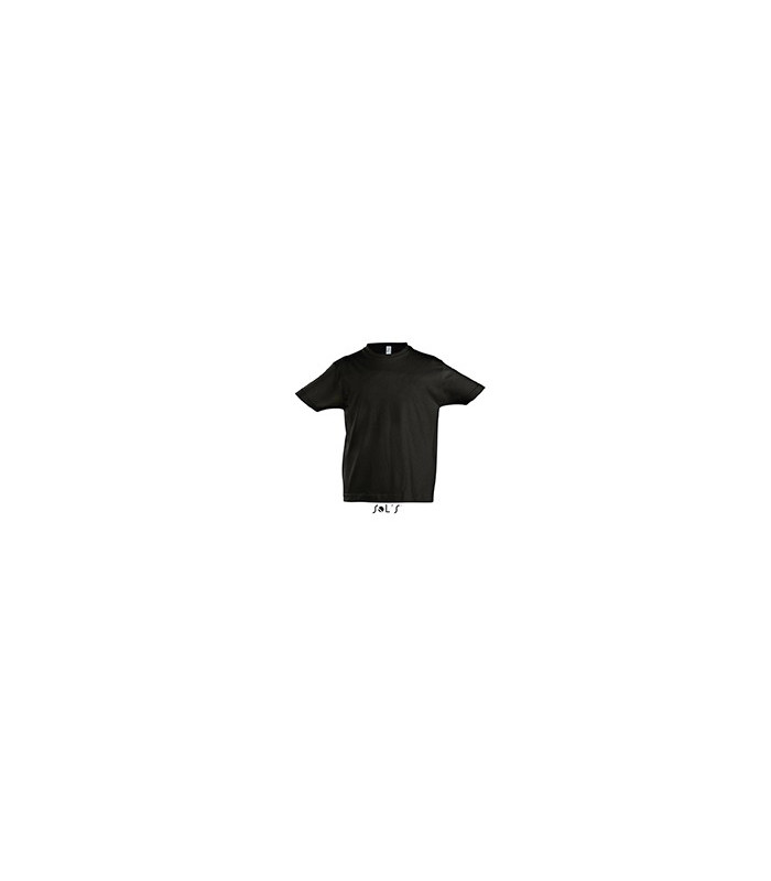 TEE-SHIRT COULEUR 190 G ENFANT NOIR