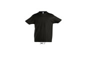 TEE-SHIRT COULEUR 190 G ENFANT NOIR