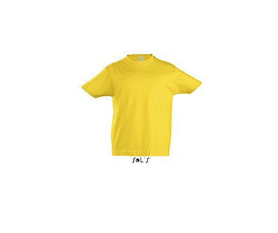 TEE-SHIRT COULEUR 190 G ENFANT JAUNE