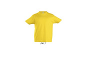 TEE-SHIRT COULEUR 190 G ENFANT JAUNE