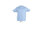 TEE-SHIRT COULEUR 190 G ENFANT BLEU CIEL