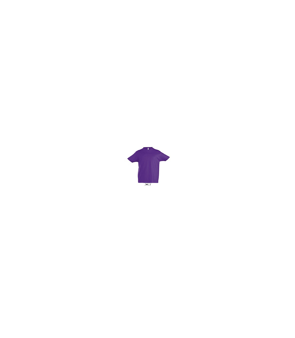 TEE-SHIRT COULEUR 190 G ENFANT VIOLET