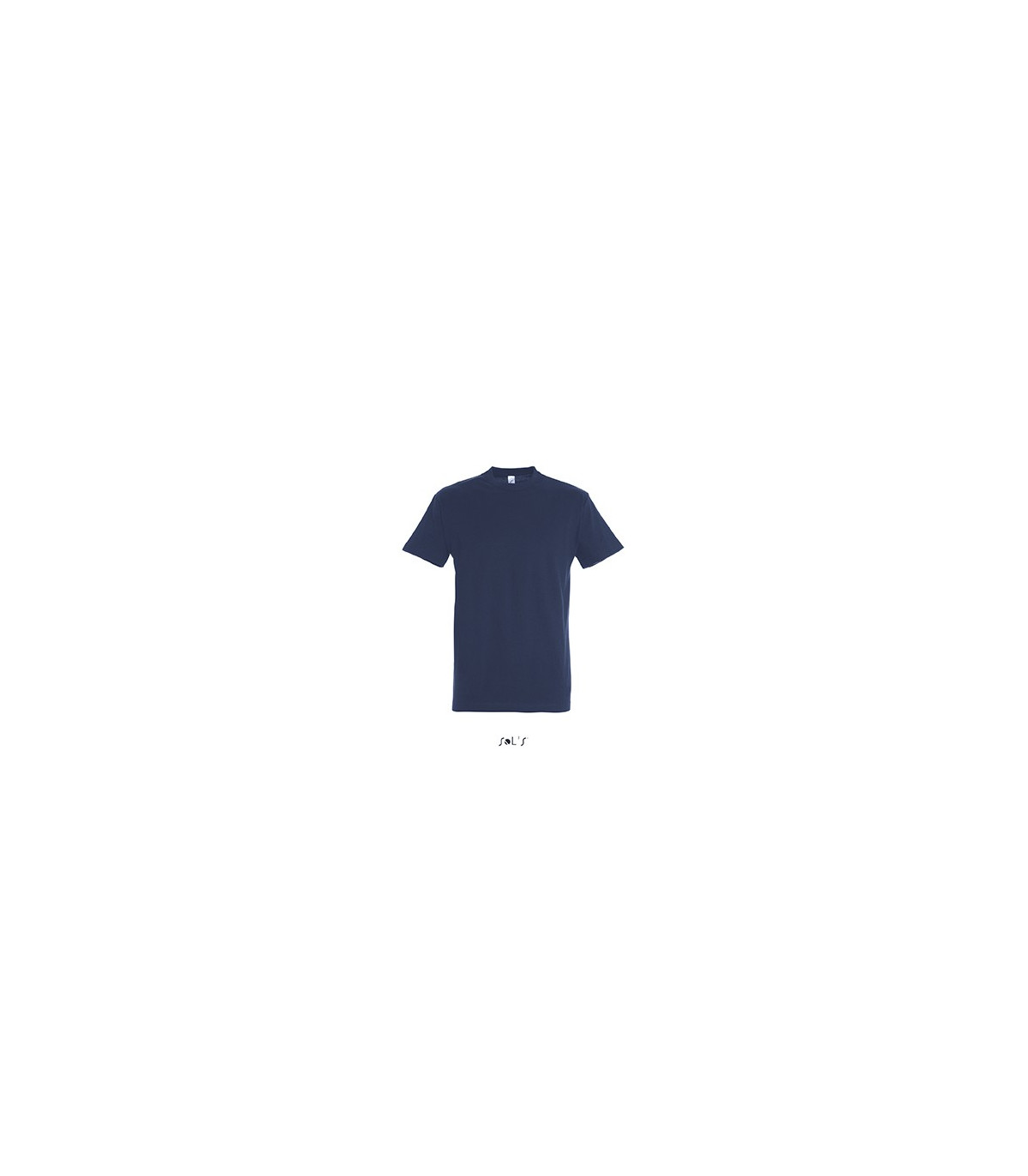 TEE-SHIRT COULEUR 190 G MIXTE MARINE
