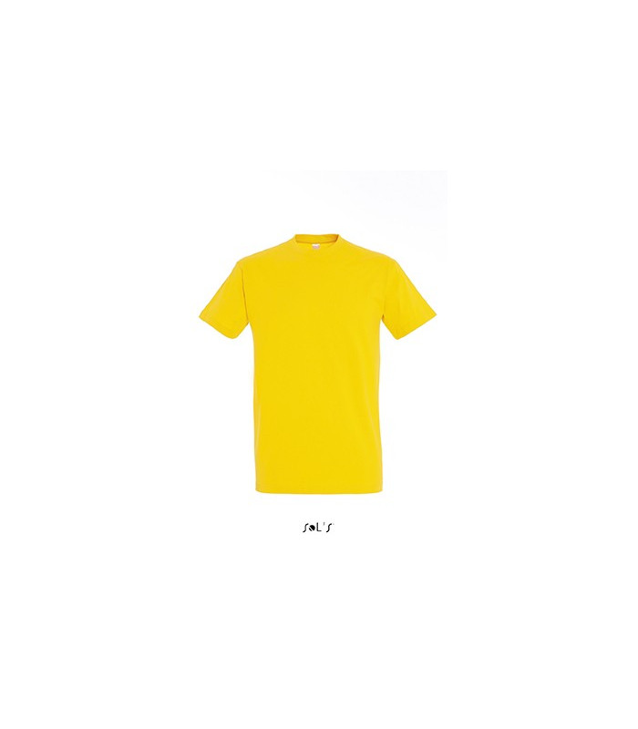 TEE-SHIRT COULEUR 190 G MIXTE JAUNE