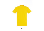 TEE-SHIRT COULEUR 190 G MIXTE JAUNE