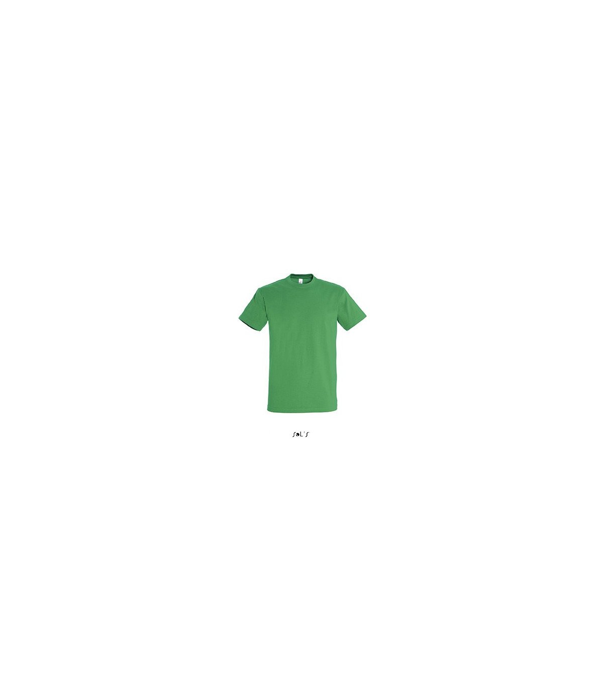 TEE-SHIRT COULEUR 190 G MIXTE VERT