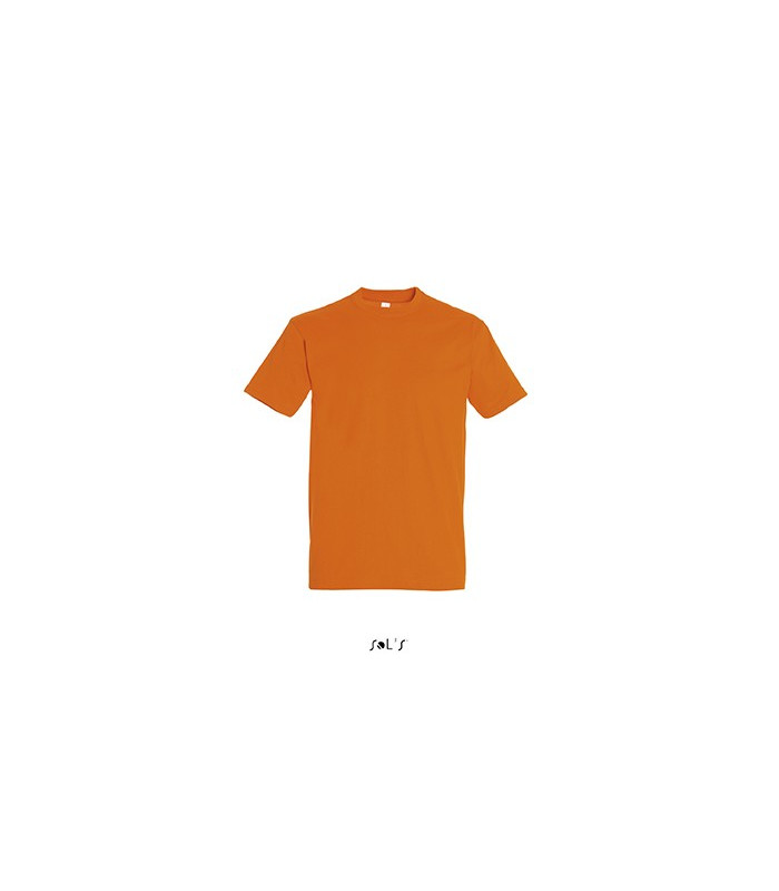 TEE-SHIRT COULEUR 190 G MIXTE ORANGE