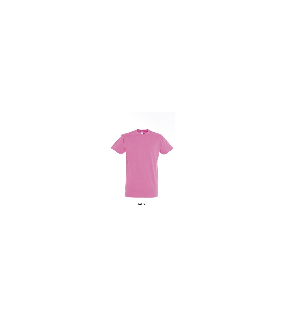 TEE-SHIRT COULEUR 190 G MIXTE ROSE