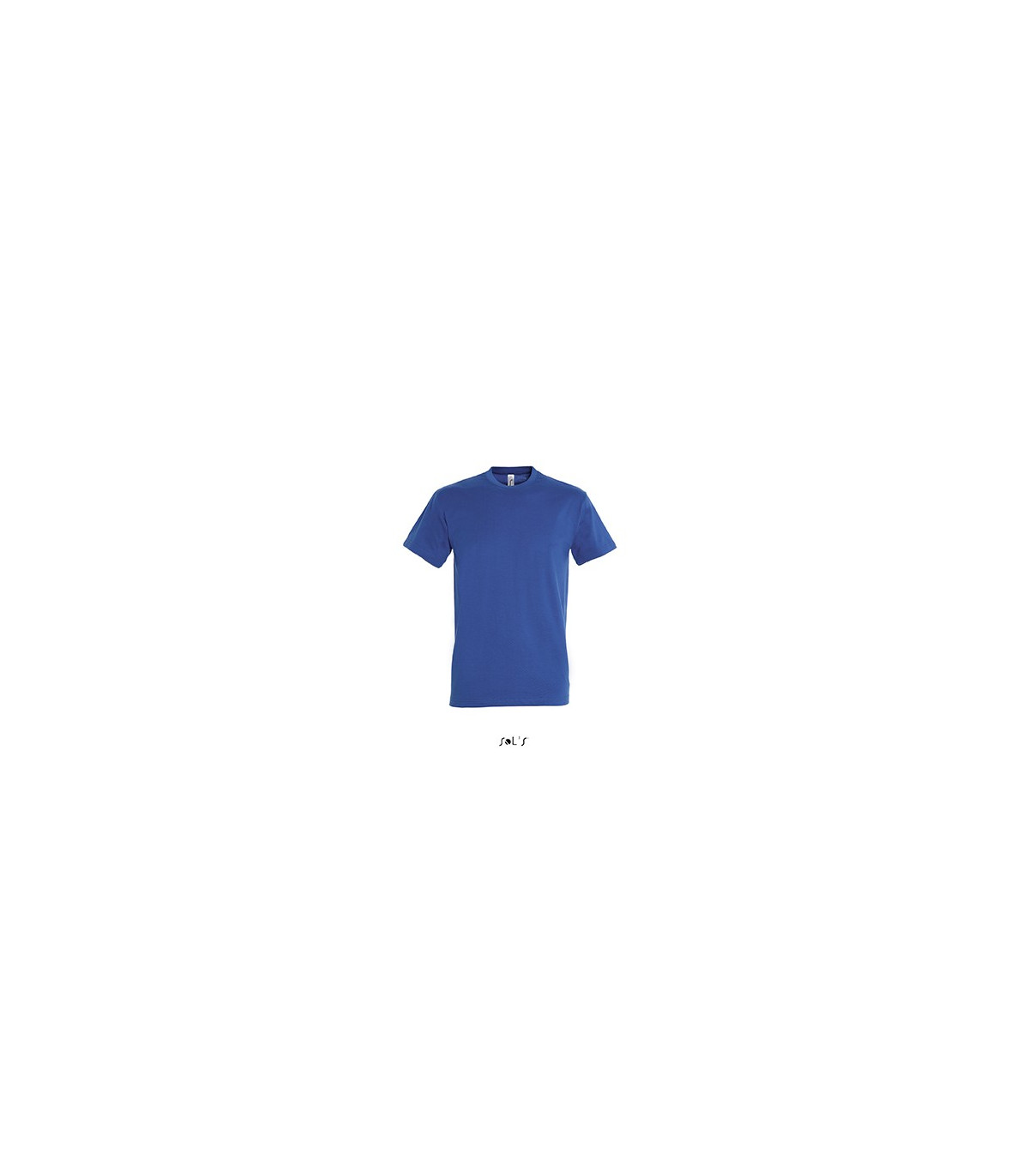 TEE-SHIRT COULEUR 190 G MIXTE BLEU ROY