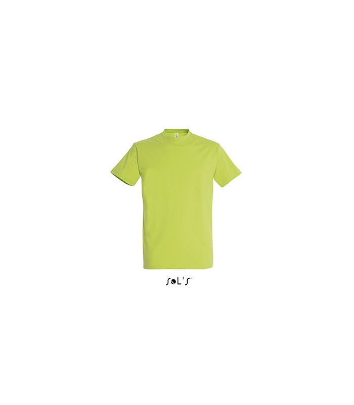 TEE-SHIRT COULEUR 190 G MIXTE VERT POMME