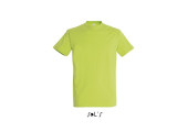 TEE-SHIRT COULEUR 190 G MIXTE VERT POMME
