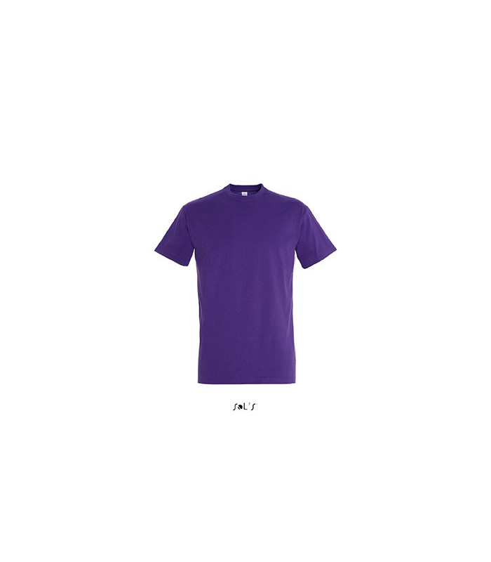 TEE-SHIRT COULEUR 190 G MIXTE VIOLET