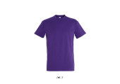 TEE-SHIRT COULEUR 190 G MIXTE VIOLET