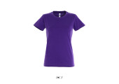 TEE-SHIRT COULEUR 190 G FEMME VIOLET