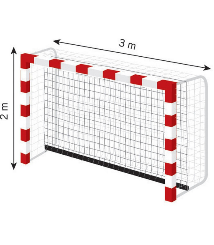PAIRE DE FILETS AMORTISSEURS HANDBALL