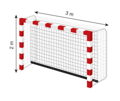 PAIRE DE FILETS AMORTISSEURS HANDBALL