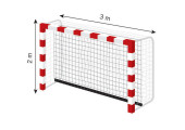 PAIRE DE FILET DE HANDBALL AMORTISSEURS