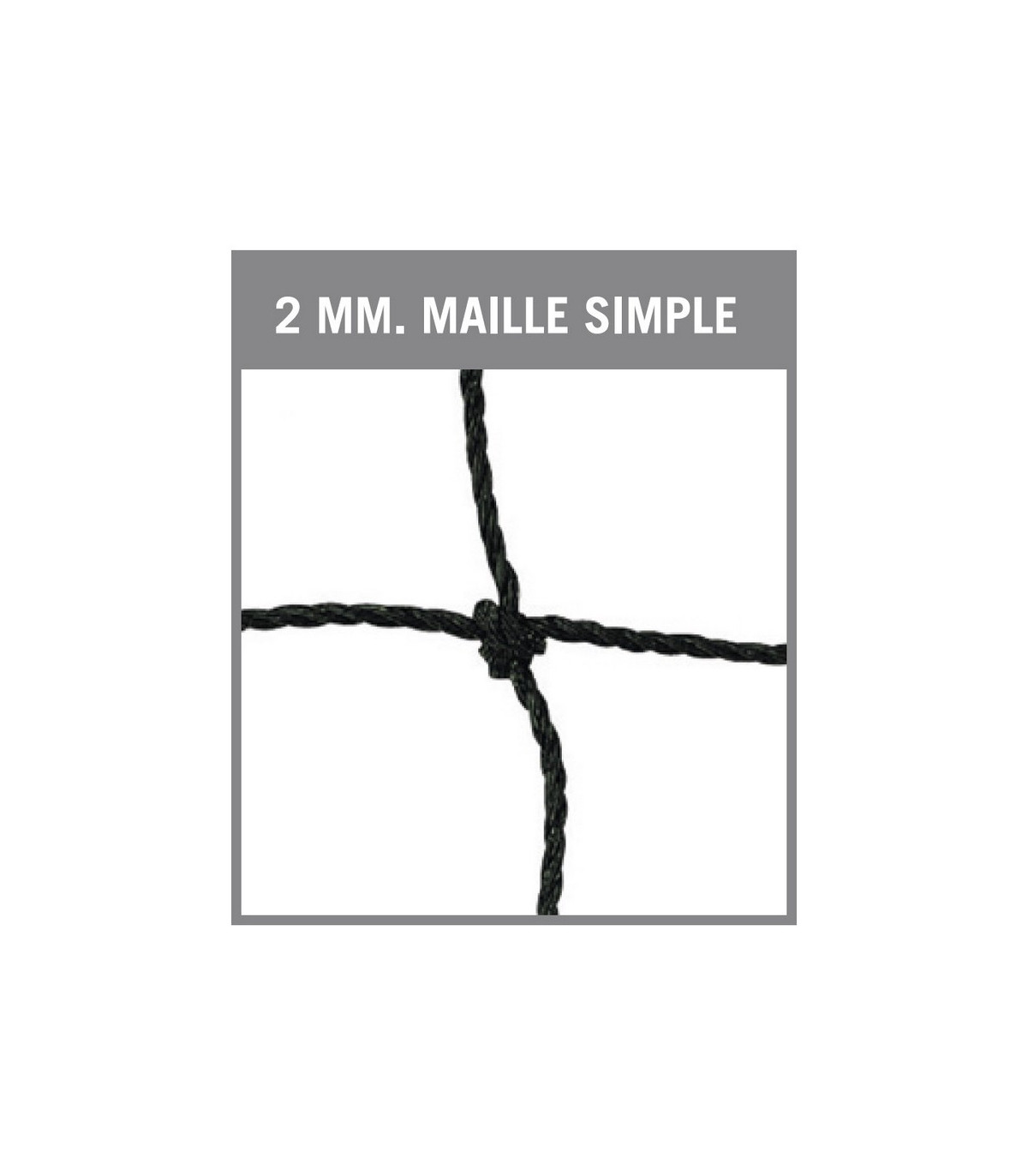 FILET VOLLEY-BALL 2MM