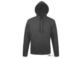 SWEAT-SHIRT CAPUCHE UNISEXE MOLLETON 280 GRIS