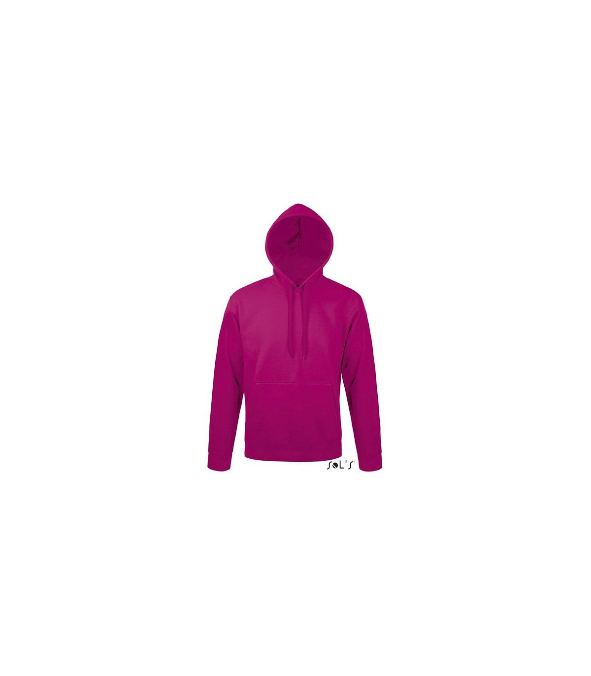 SWEAT-SHIRT CAPUCHE UNISEXE MOLLETON 280 FUSCHIA