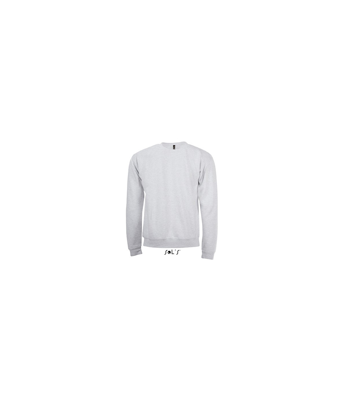 SWEAT-SHIRT MIXTE MOLLETON 260 BLANC
