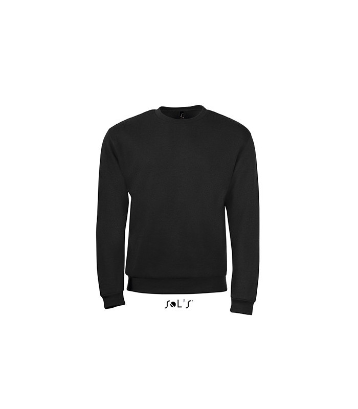 SWEAT-SHIRT MIXTE MOLLETON 260 NOIR
