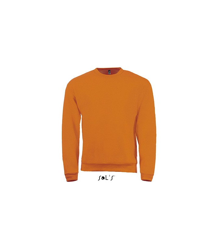 SWEAT-SHIRT MIXTE MOLLETON 260 ORANGE