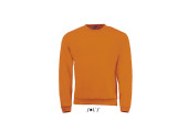 SWEAT-SHIRT MIXTE MOLLETON 260 ORANGE