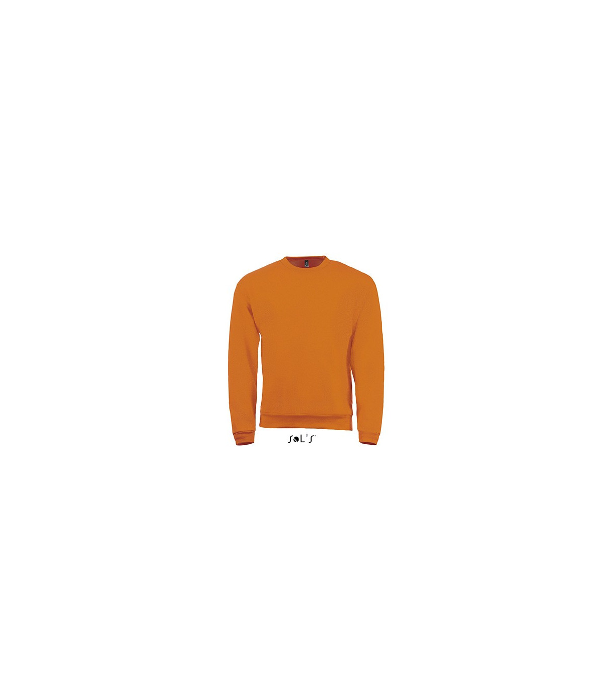 SWEAT-SHIRT MIXTE MOLLETON 260 ORANGE
