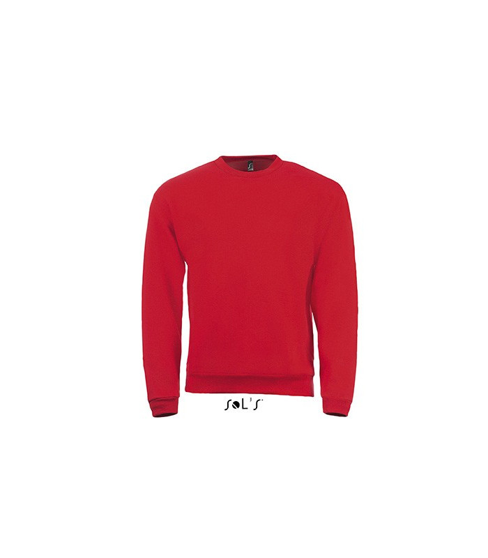 SWEAT-SHIRT MIXTE MOLLETON 260 ROUGE