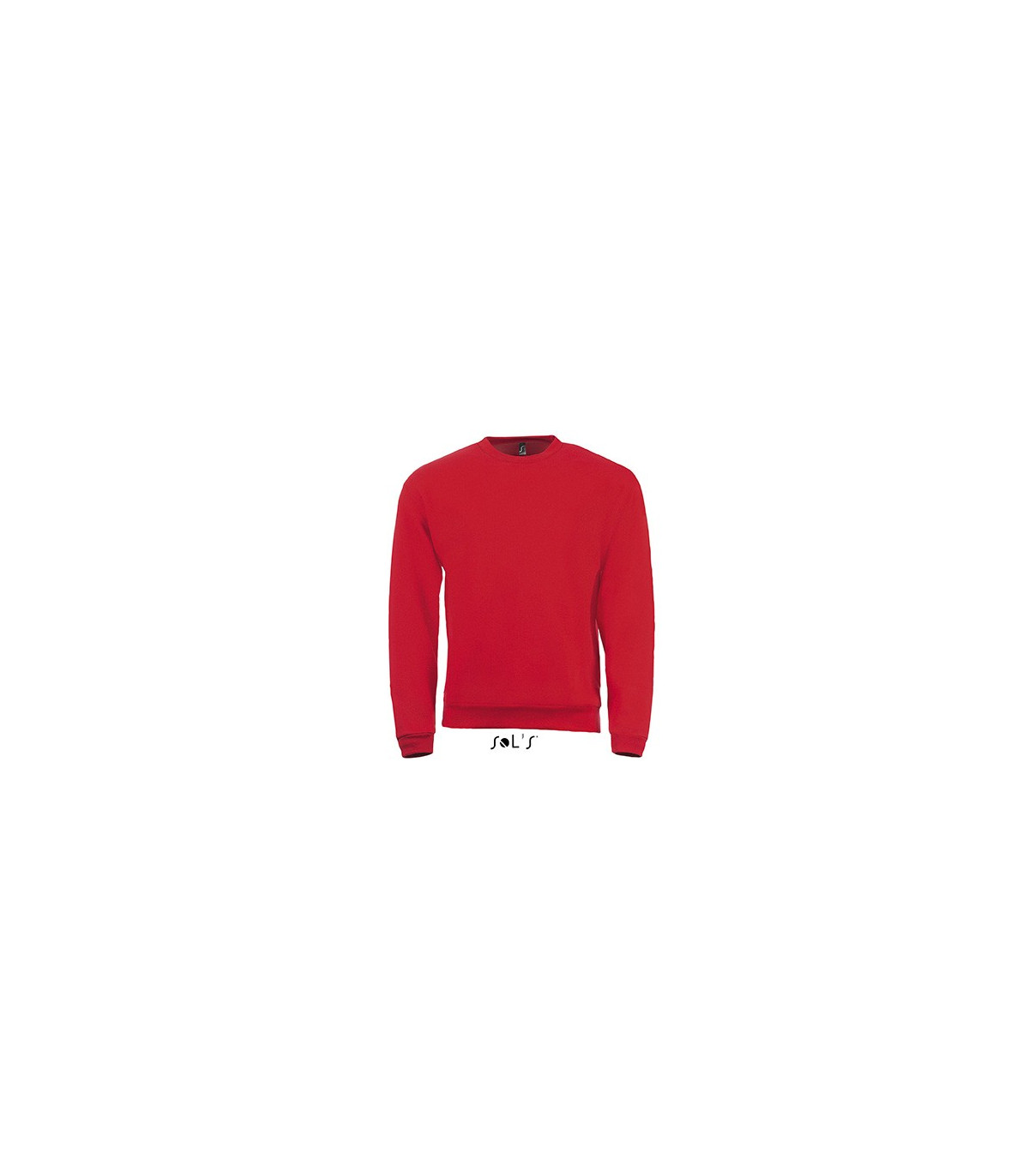 SWEAT-SHIRT MIXTE MOLLETON 260 ROUGE
