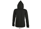 VESTE ZIPPEE CAPUCHE FEMME VUE DOS